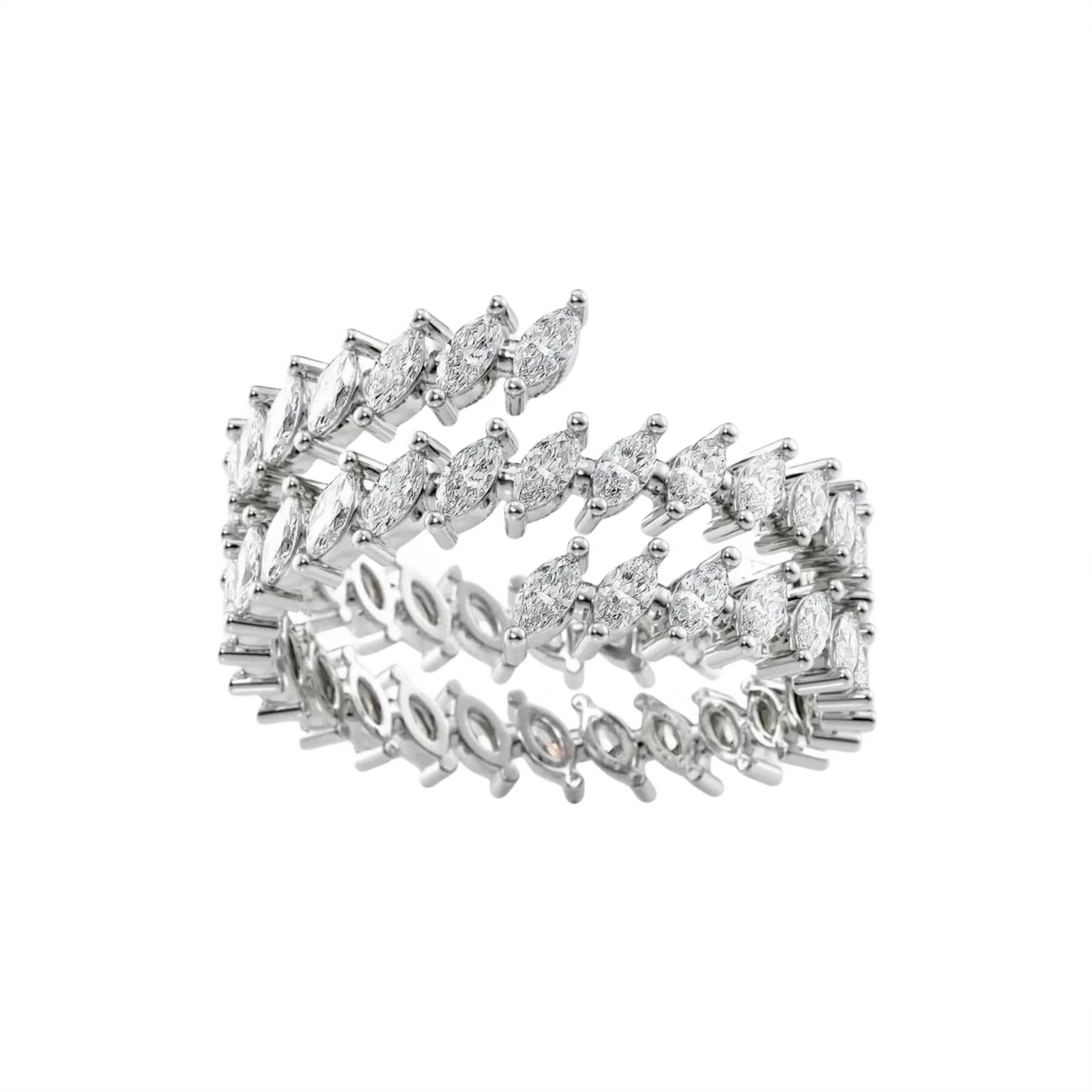 Kiara’s Royal Marquise Vine Wrap Ring