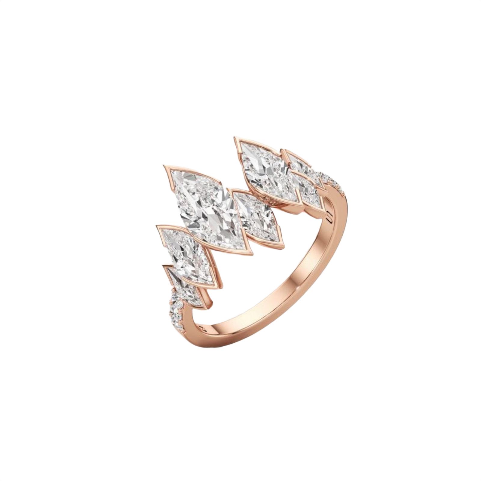 Alia’s Royal Leaf Crown Ring